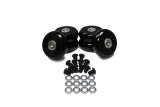 Energy Suspension 2.375in Black Hyper-Glide PolyCreeper Wheels (Set of 6) thumbnail 2