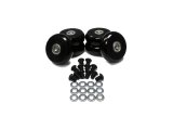Energy Suspension 2.375in Black Hyper-Glide PolyCreeper Wheels (Set of 6) thumbnail 4