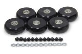 Energy Suspension 2.375in Black Hyper-Glide PolyCreeper Wheels (Set of 6) thumbnail 7