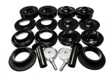 Energy Suspension 18+ Jeep Wrangler JL Black Rock-Flex 2in Adjustable Coil Spacer Set thumbnail 4