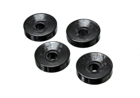 Energy Suspension 06-11 Honda Civic SI Black Rear Shock Upper Bushing Set thumbnail 2