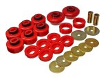 Energy Suspension 07-13 Chevrolet Silverado 1500/GMC Sierra 1500 4WD Body Mount Bushing Set - Red thumbnail 1