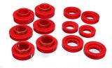 Energy Suspension GM Red Body to Frame Mount and Radiator Support Bushing Set thumbnail 5