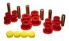 Energy Suspension 02-05 Dodge Ram 1500 2WD Red Rear Leaf Spring Bushing Set thumbnail 8
