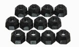 Energy Suspension Universal Black 12mm Taper Dia Octagon Tie Rod Dust Boots (BOX of 12) thumbnail 3