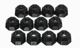 Energy Suspension Universal Black 12mm Taper Dia Octagon Tie Rod Dust Boots (BOX of 12) thumbnail 4