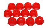 Energy Suspension Universal Red 12mm Taper Dia Octagon Tie Rod Dust Boots (BOX of 12) thumbnail 4