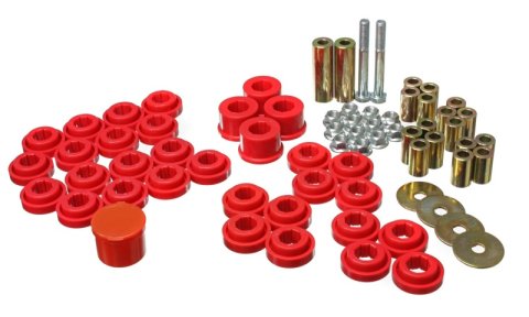 Energy Suspension Chrysler/Dodge Red Rear End Control Arm Bushing Set thumbnail 4
