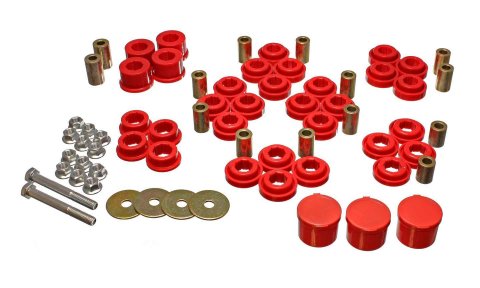 Energy Suspension Chrysler/Dodge Red Rear End Control Arm Bushing Set thumbnail 6