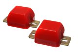 Energy Suspension 05-13 Toyota Tacoma 2WD(Prerunner)/4WD Red Rear Bumper Stop Set thumbnail 1