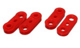 Energy Suspension Subaru Forester/Legacy/Outback/WRX Red Trans X-Member Bushing Set thumbnail 1