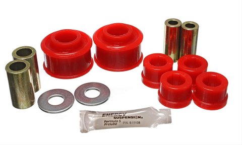 Energy Suspension Subaru Crosstrek/Forester/Impreza/Legacy/WRX Red Front Control Arm Bushing Set thumbnail 1