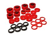 Energy Suspension 99-07 Ford F-250/F-350 SD 2/4WD Crew Cab Body Mount Set - Red thumbnail 4