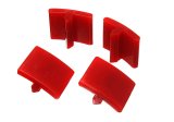 Energy Suspension 2005-07 Ford F-250/F-350 SD 2/4WD Rear Axle Bump Stop Set - Red thumbnail 5