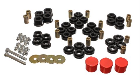 Energy Suspension Chrysler/Dodge Red Rear End Control Arm Bushing Set (Non SRT Models) thumbnail 1