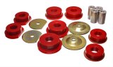 Energy Suspension Dodge 08-10 Challenger/ 07-10 Charger/05-08 Magnum RWD Red Rear Subframe Bushings thumbnail 1