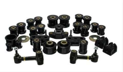 Energy Suspension 08-12 Subaru Impreza WRX Black Hyper-Flex Master Bushing Set