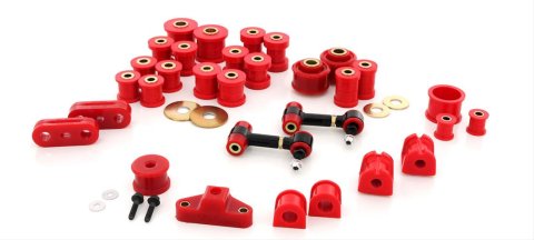 Energy Suspension 08-12 Subaru Impreza WRX Red Hyper-Flex Master Bushing Set thumbnail 1
