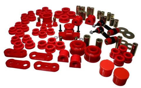 Energy Suspension 08-12 Subaru Impreza WRX Red Hyper-Flex Master Bushing Set thumbnail 5