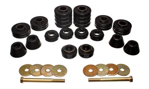 Energy Suspension Black Body Cab Mount Set for 73-80 GM C/K-10/20/30 C/K1500/2500/3500 thumbnail 1