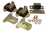 Energy Suspension 69-72 Camaro/70-73 Monte Carlo Black Complete Motor & Trans Mount Set Zinc Finish thumbnail 1