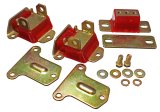 Energy Suspension 69-72 Camaro/70-73 Monte Carlo Red Complete Motor & Trans Mount Set Zinc Finish thumbnail 4