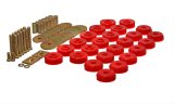 Energy Suspension Chevy 59-64 Belair/Biscayne/Caprice/Impala /59-63 El Camino Red Body Mount Set thumbnail 1