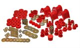 Energy Suspension 66-77 Ford Bronco 4WD (w/ 2 Deg C-Bushings) Red Hyper-Flex Master Bushing Set thumbnail 1