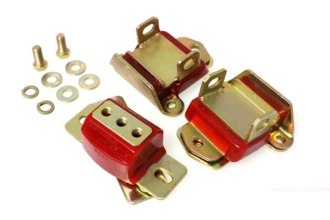 Energy Suspension 67-72 Camaro/64-72 Chevelle/63-82 Corvette Red Zinc 2 Engine & 1 Trans Mount Set thumbnail 4