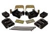 Energy Suspension 73-84 K5 Blazer 4WD Fullsize Black Complete Motor & Trans Mount Set Zinc Finish thumbnail 8