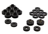 Energy Suspension CJ5-7 Body Mounts - Black thumbnail 1