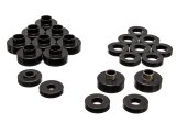 Energy Suspension CJ5-7 Body Mounts - Black thumbnail 3