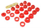 Energy Suspension Body Mounts - Red thumbnail 1
