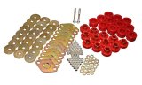Energy Suspension Body Mount Set W/Hardware - Red thumbnail 2