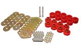 Energy Suspension Body Mount Set W/Hardware - Red thumbnail 3
