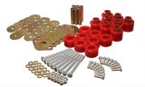 Energy Suspension Body Mount Set 1in Lift W/Hardware - Red thumbnail 1