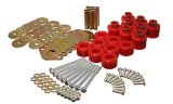 Energy Suspension Body Mount Set 1in Lift W/Hardware - Red thumbnail 4