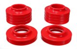 Energy Suspension Jeep Spring Isolators - Red thumbnail 2