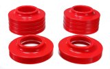 Energy Suspension Jeep Spring Isolators - Red thumbnail 3