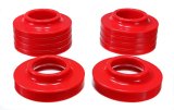 Energy Suspension Jeep Spring Isolators - Red thumbnail 4