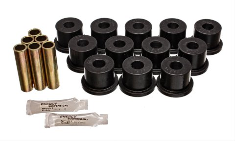 Energy Suspension GM Rear Spring & Shackle - Black