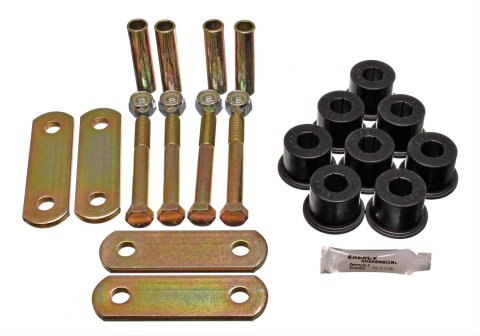 Energy Suspension GM Heavy Duty Shackle Set - Black thumbnail 1