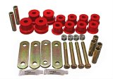 Energy Suspension GM Heavy Duty Shackle Set - Red thumbnail 1