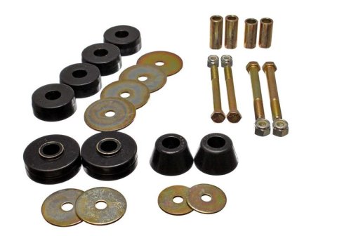 Energy Suspension Chevy Pickup Body Mounts - Black thumbnail 2
