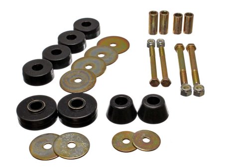 Energy Suspension Chevy Pickup Body Mounts - Black thumbnail 8