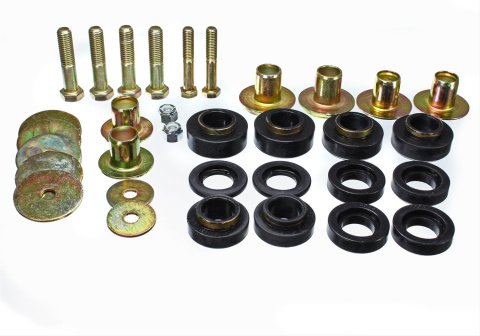 Energy Suspension Firebird Body Mount Set - Black thumbnail 1