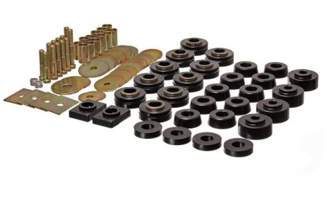 Energy Suspension Body Mount Set - Black thumbnail 2