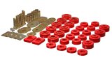 Energy Suspension Body Mount Set - Red thumbnail 6