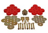 Energy Suspension Body Mount Set Exc. Convertible - Red thumbnail 5