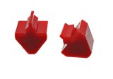 Energy Suspension GM Style Pull Thru Bump Stop - Red thumbnail 2